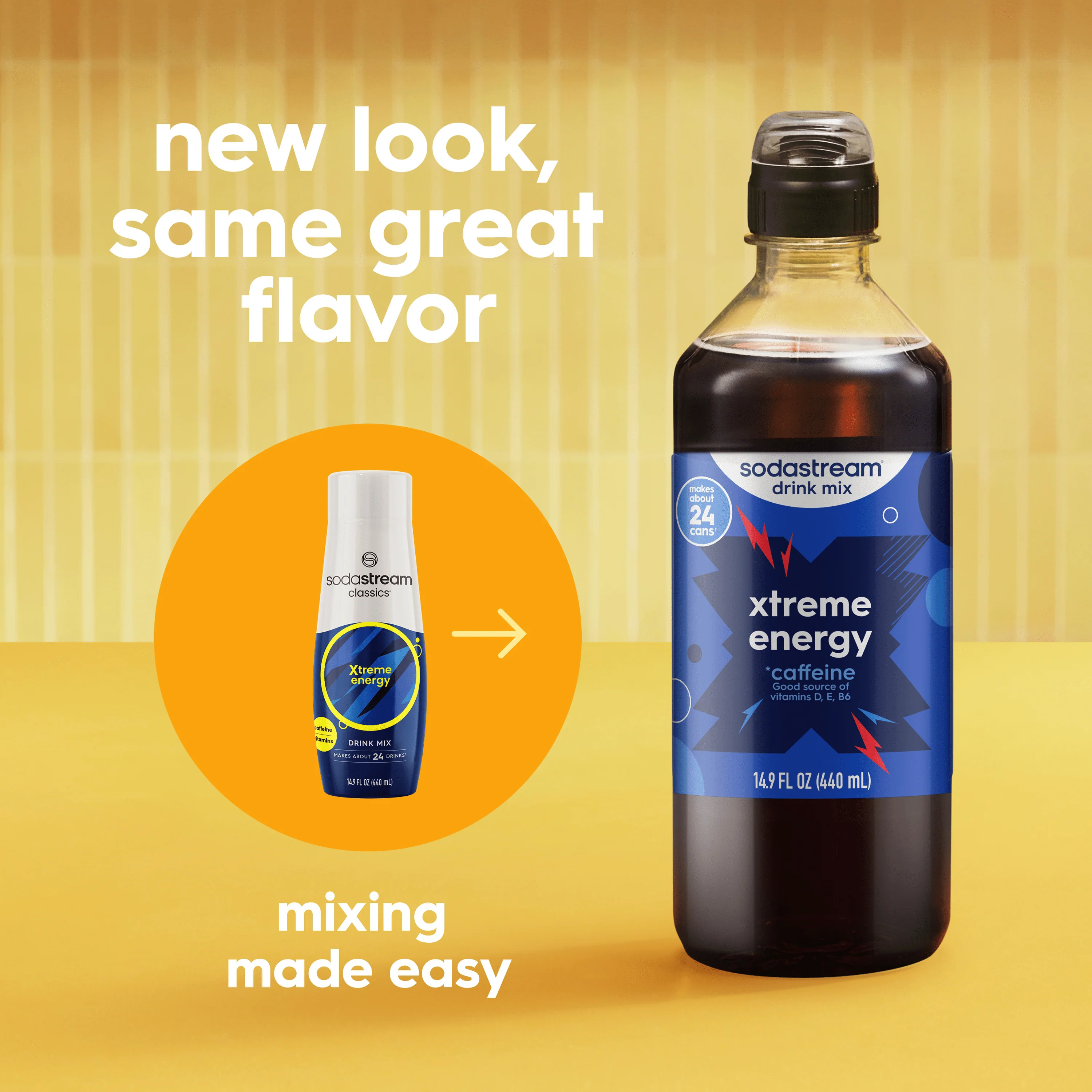 Sodastream Classics® Xtreme Energy Drink Mix 440ml - Image 5