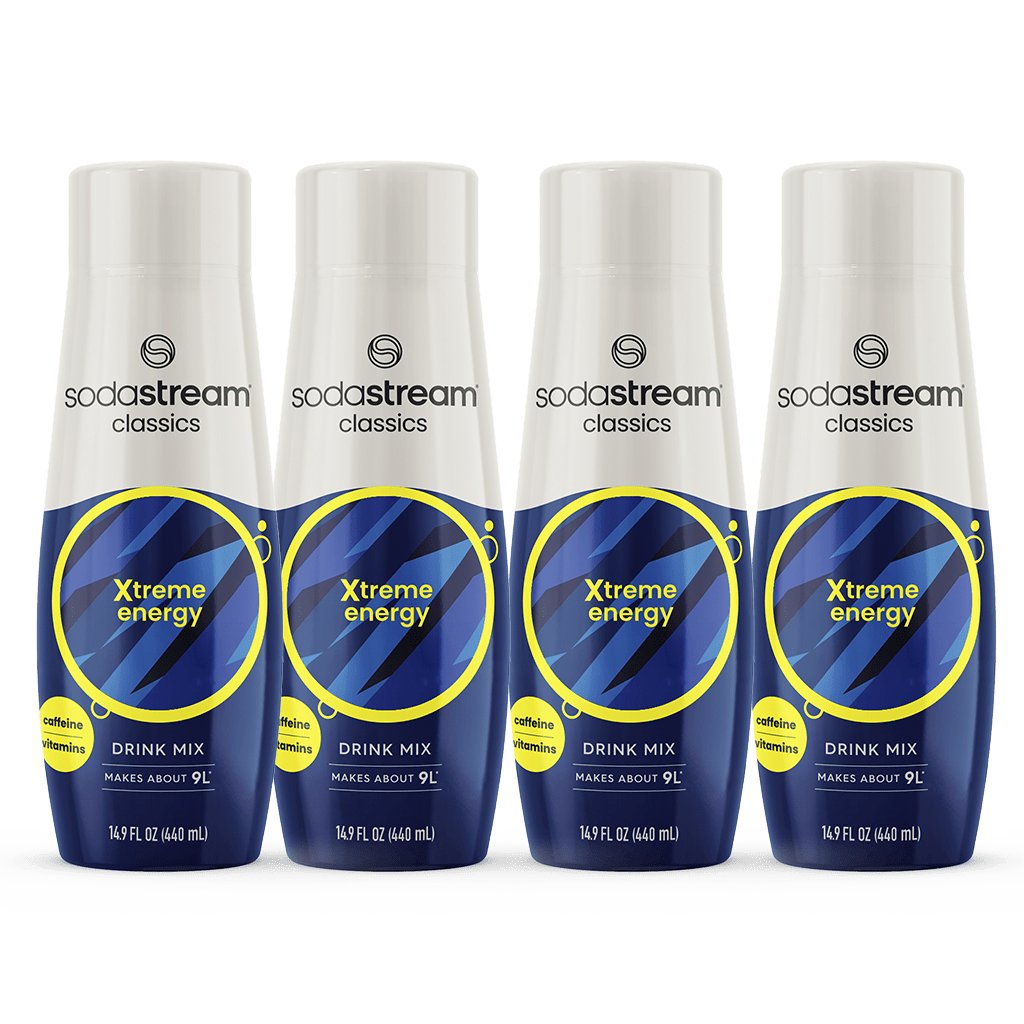 Sodastream Classics® Xtreme Energy Drink Mix 4 Pack 440ml - final sale