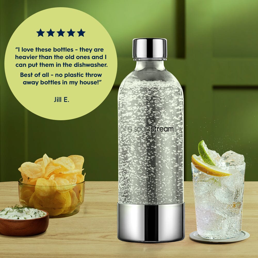 Sodastream ENSO® Stainless Steel Sparkling Water Bottle 33.8 oz - Image 2