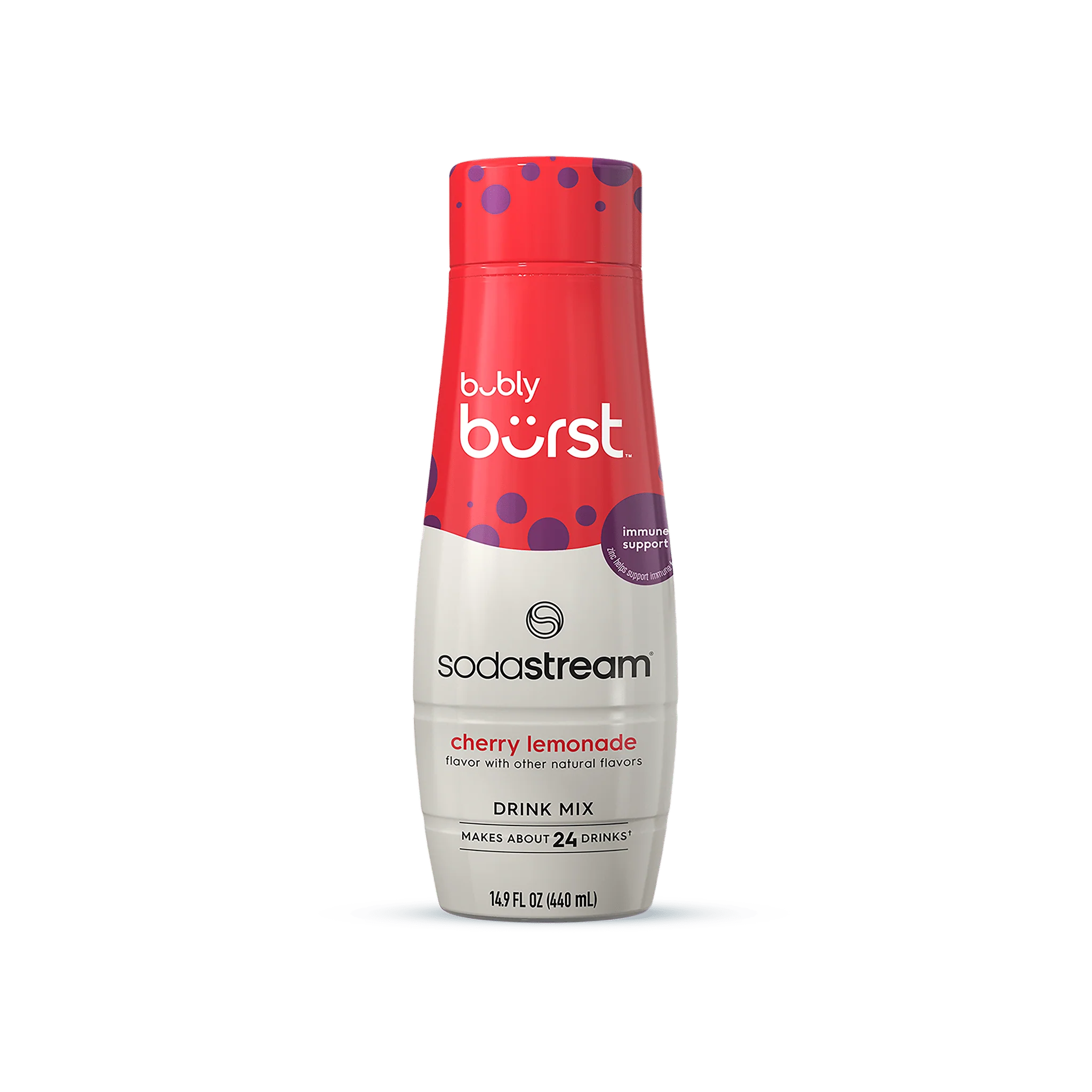 Sodastream bubly burst® Cherry Lemonade Drink Mix 440ml- final sale