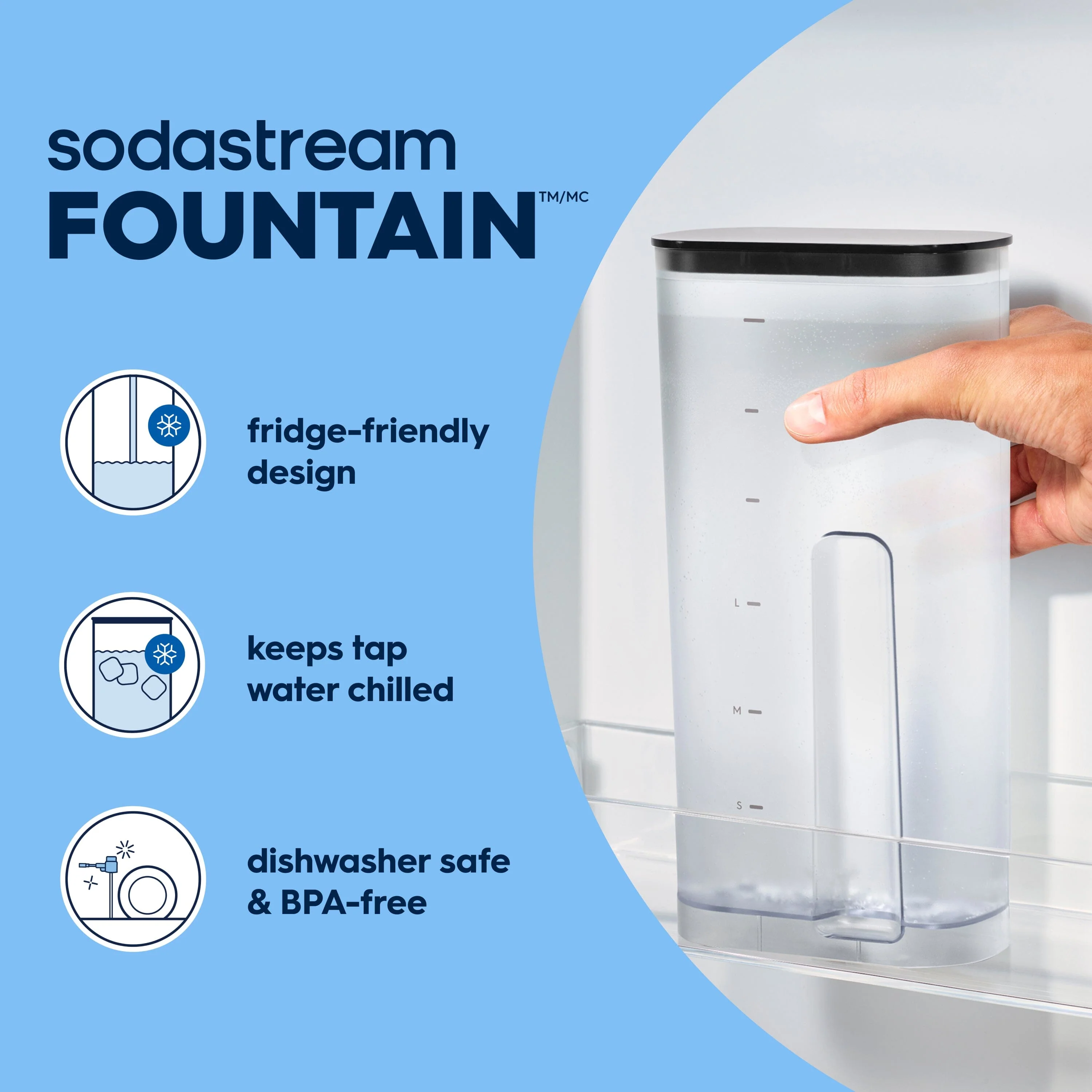 Sodastream Fountain™ Water Tank - Image 4