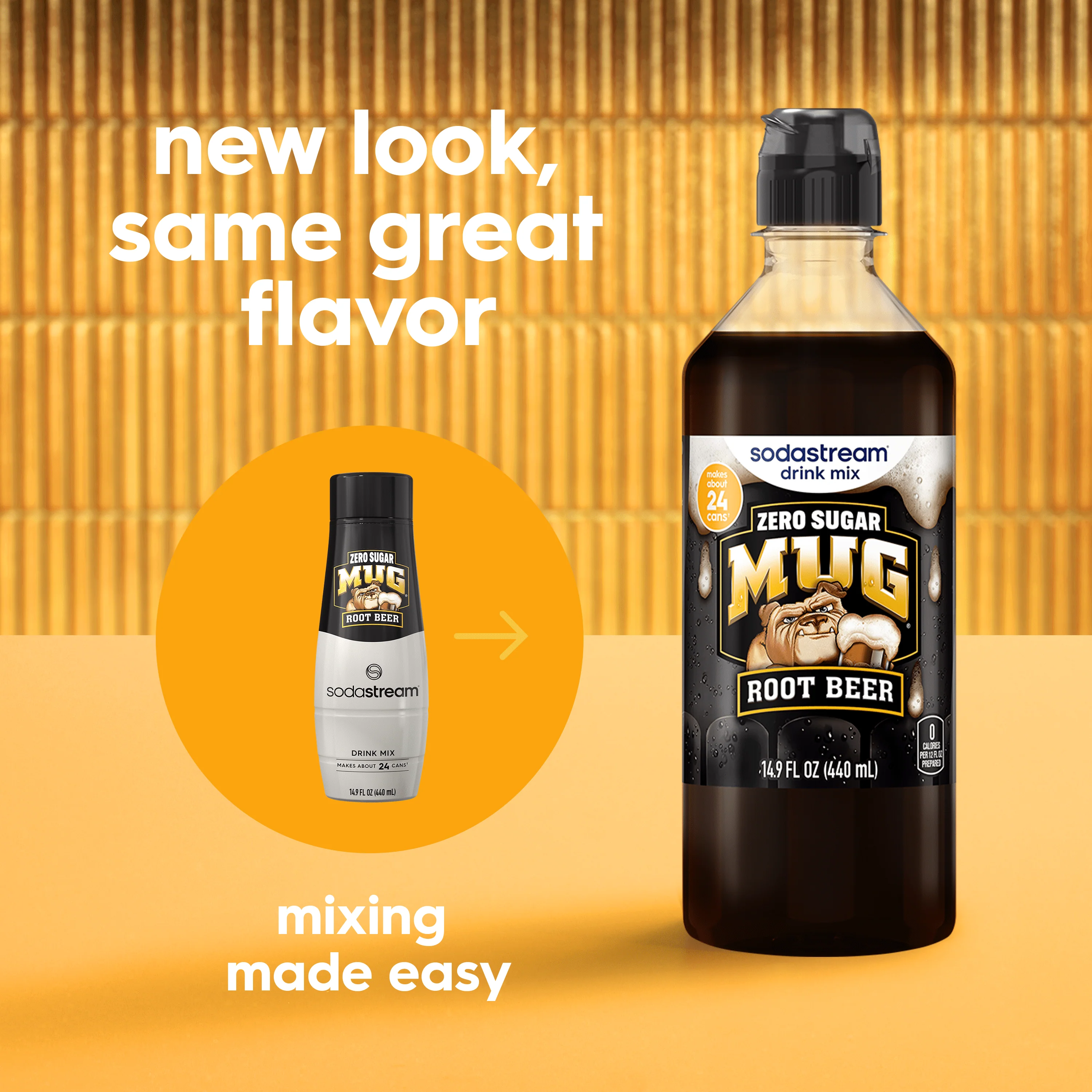 Sodastream MUG® Root Beer Zero Sugar Drink Mix 440ml - Image 5