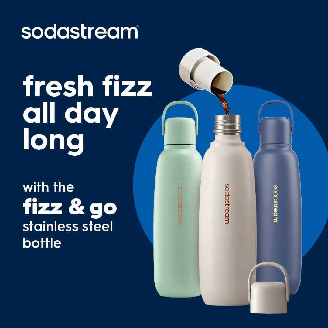 Sodastream Fizz & Go™ Insulated Stainless Steel Bottle Mint 30.4 oz - Image 6