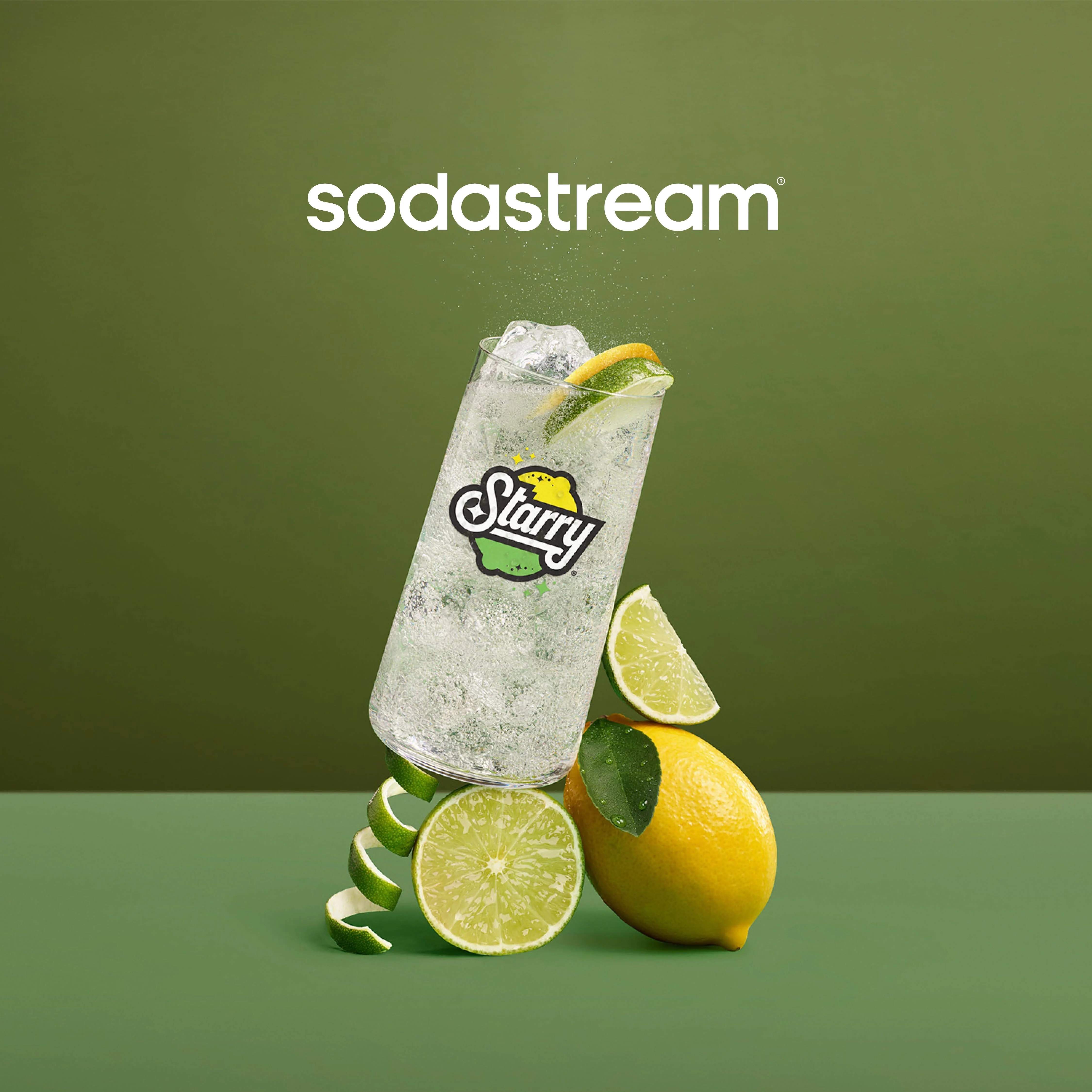 Sodastream STARRY® Lemon Lime Zero Sugar Drink Mix 440ml- final sale - Image 6