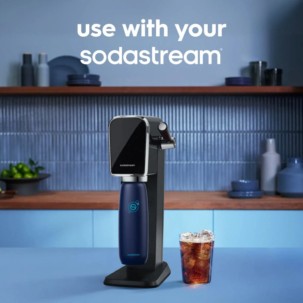 Sodastream Fizz & Go™ Insulated Stainless Steel Carbonating Bottle Blueberry 30.4 oz - Image 7